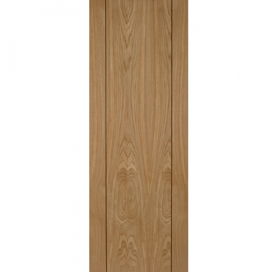 Mendes Vision Internal Oak Pre-Finished Grooved Flush Fire Door