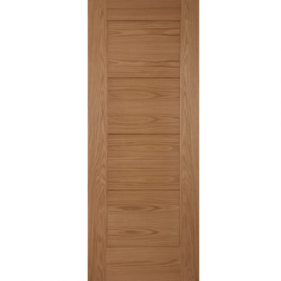 Mendes External Oak Modena Modern Flush Front Door