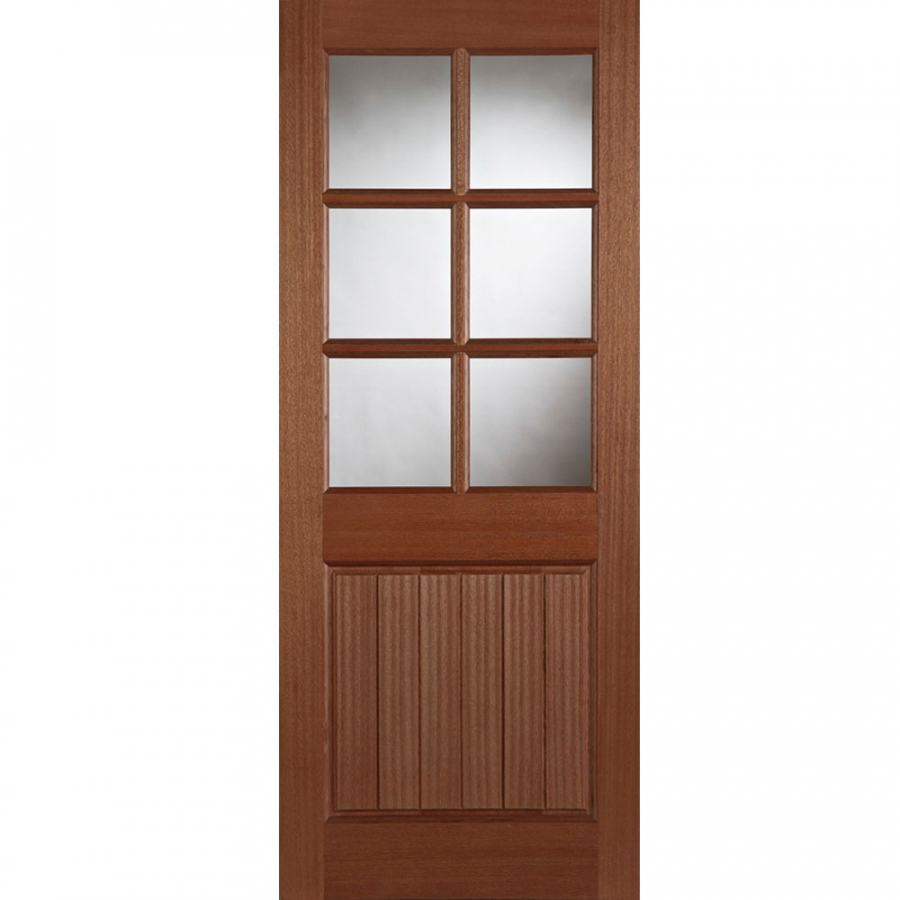 Mendes External Hardwood Falmouth Unglazed Front Door