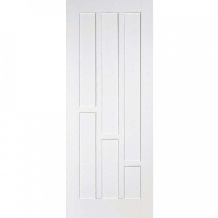 LPD Coventry 6 Panel White Primed Internal Door