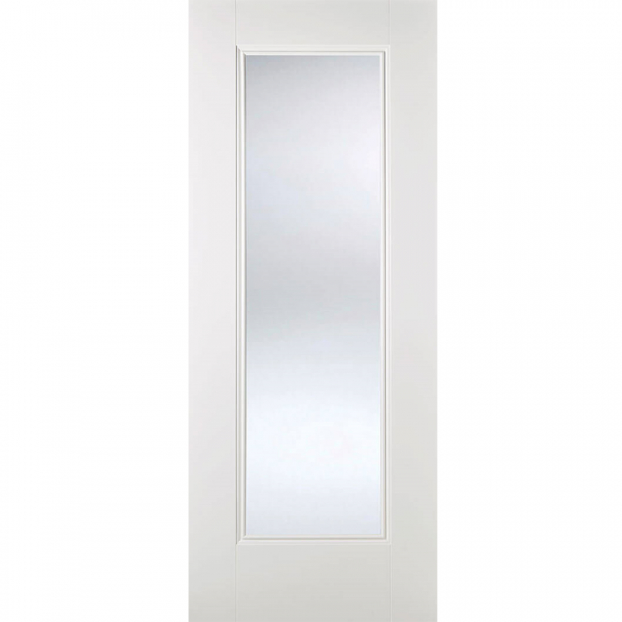 LPD Eindhoven White Primed Glass Internal Door