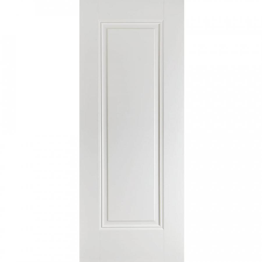 LPD Eindhoven Panel White Primed Internal Door - 1981mm x 762mm (78 inch x 30 inch)
