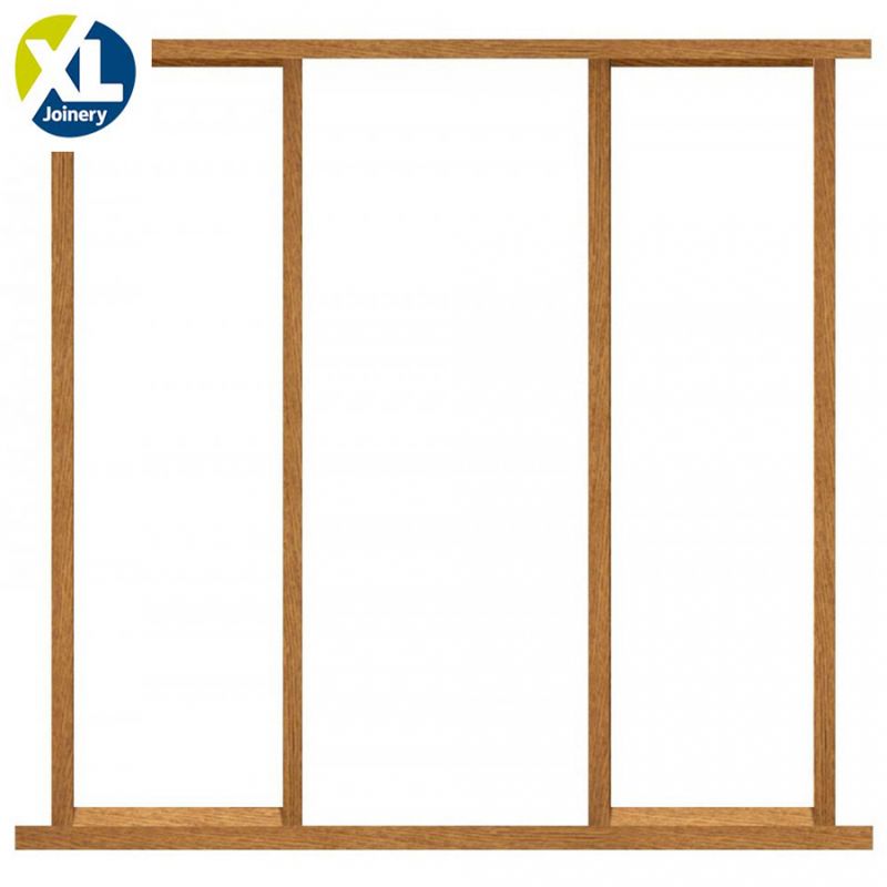 XL Joinery External Oak Door Frame Kit with Sidelight 80 inch Door