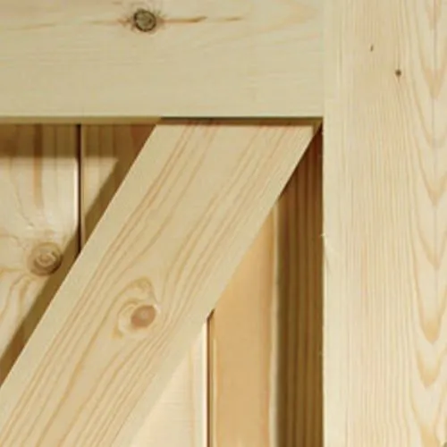 Ledged XL Joinery Framed Ledged & Braced Shed Door/Wooden Gate - 1981mm x ...
