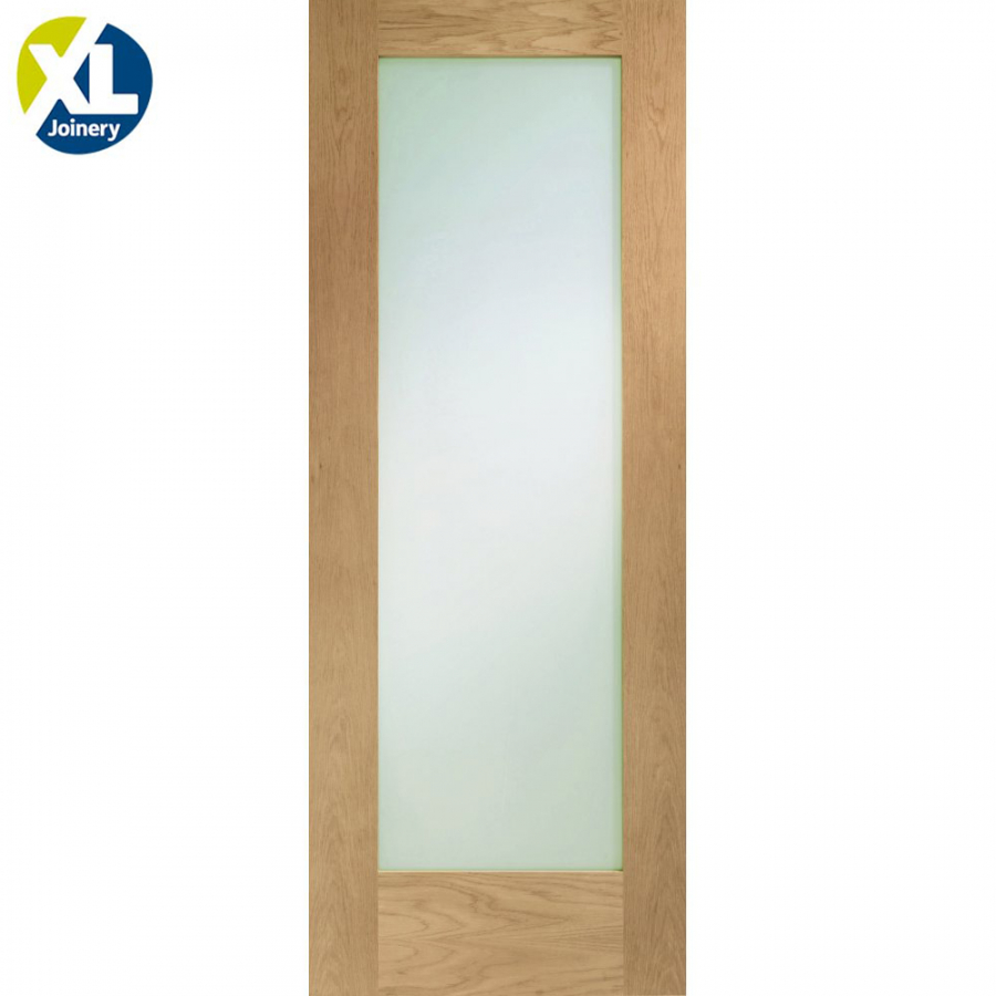 XL Joinery Internal Oak PATTERN 10 Obscure Glazed Door (33" x 78")