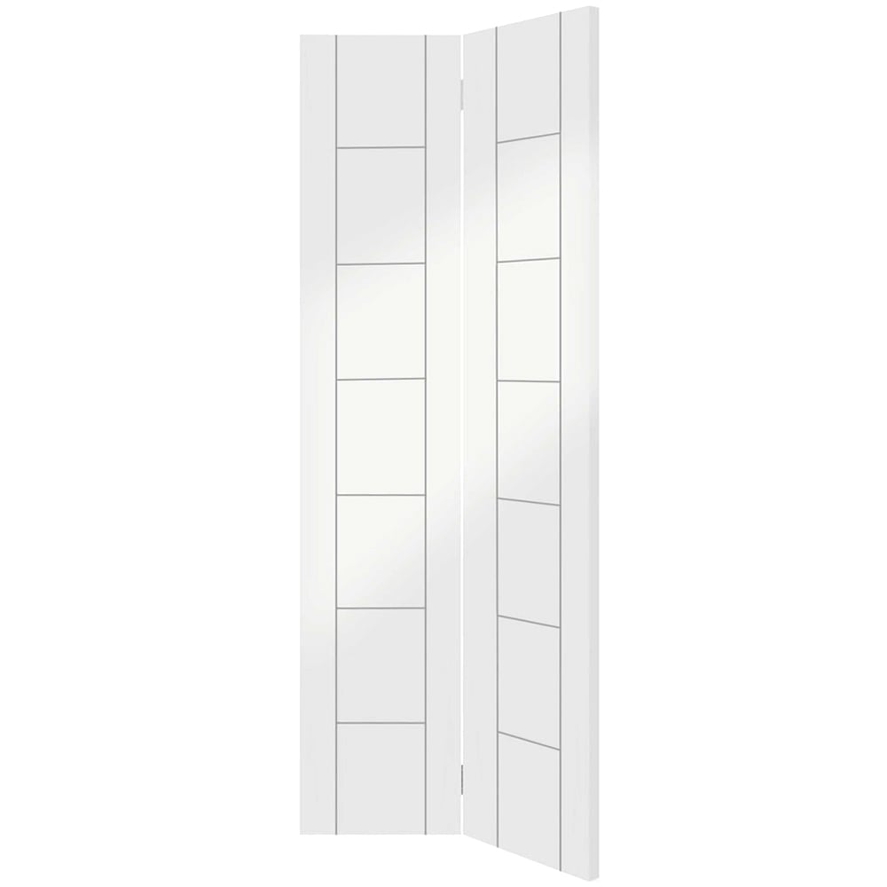 XL Joinery Palermo White Primed Internal Bi-fold Door