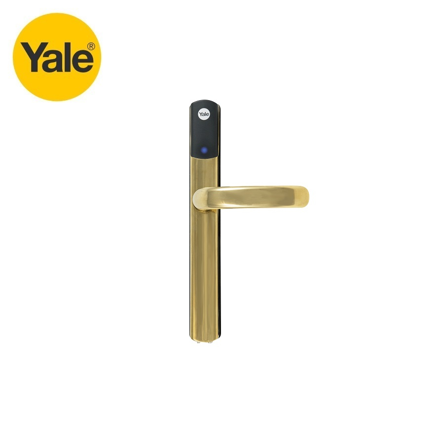 yale-SD-L1000-PB-conexis-polished-brass-handle