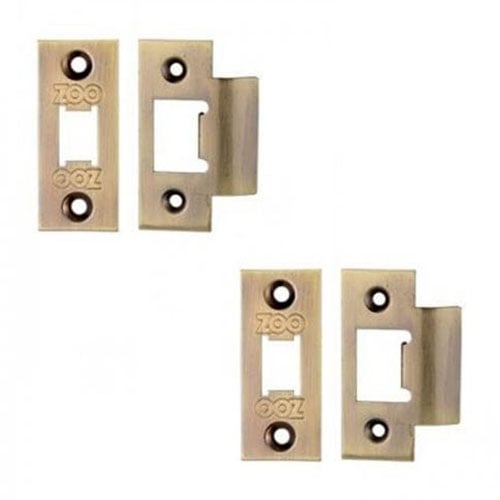 Zoo Hardware Latch Accessory Sets (Nickel) | Door Superstore®